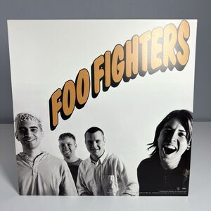 Foo Fighters Original 1995 Ray Gun Promotional Album Flat Art Poster 12.25"